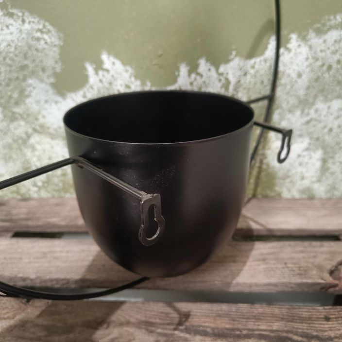 Seinäamppeli, musta tuotekuva 1