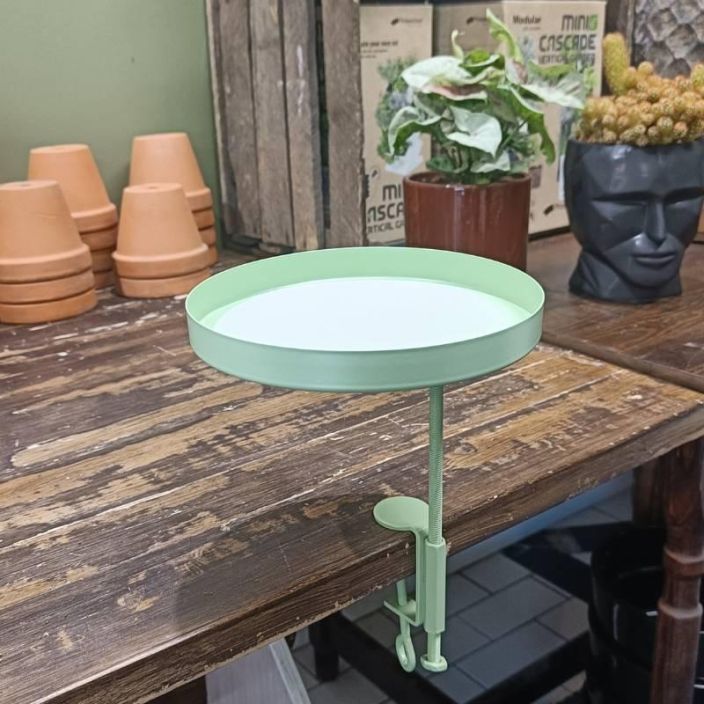 Kukkataso ikkunalaudalle, Mintunvihrea Kukkataso poydalle tai ikkunalaudalle.