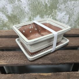 Bonsairuukku valkoinen, xs-koko