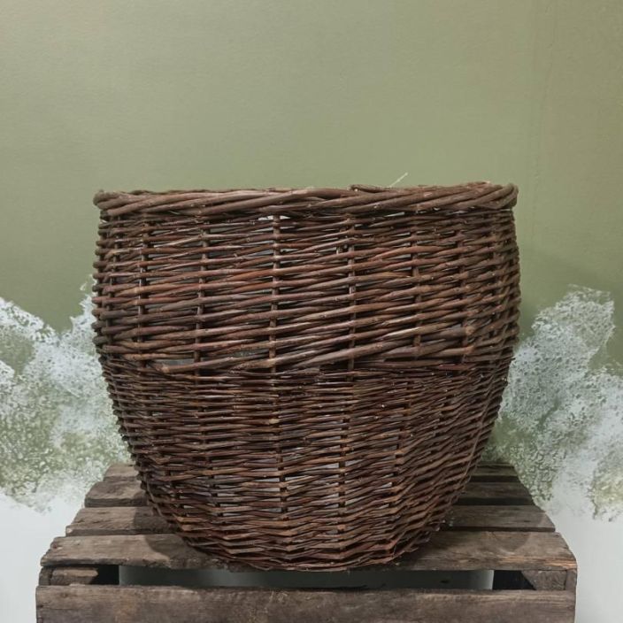 Pajukori 35 cm Sisalta muovitettu pajukori/ruukku / VAIN NOUTO