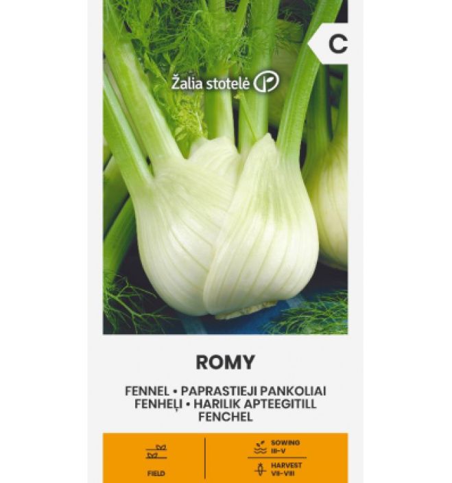 Fenkoli 'Romy' Aikaisin kypsyva fenkolilajike Fenkoli 'Romy' Aikaisin kypsyva fenkolilajike