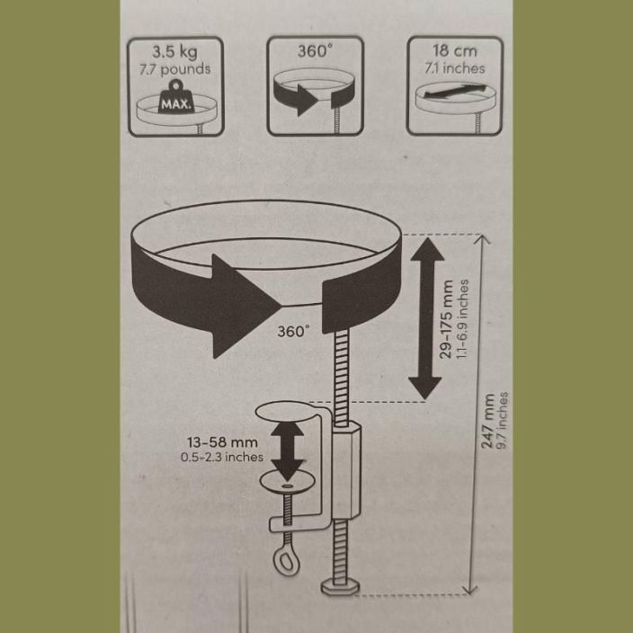 KUKKATASO ikkunalaudalle 18 cm, mintunvihrea Kukkataso poydalle tai ikkunalaudalle.