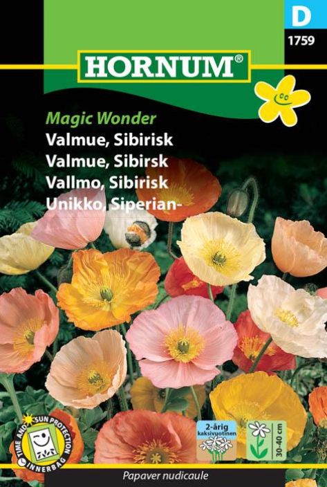 Siperianunikko 'Magic Wonder' Papaver nudicaule Siperianunikko 'Magic Wonder' Papaver nudicaule