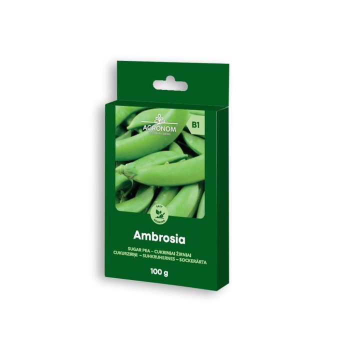 Sokeriherne 'Ambrosia' 100g Keskivarhainen sokerihernelajike Sokeriherne 'Ambrosia' 100g Keskivarhainen sokerihernelajike