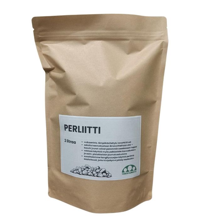 PERLIITTI 2 litraa Vulkaanista, lampokasiteltya kivea kasvualustaa ilmavoittamaan PERLIITTI 2 litraa Vulkaanista, lampokasiteltya kivea kasvualustaa ilmavoittamaan